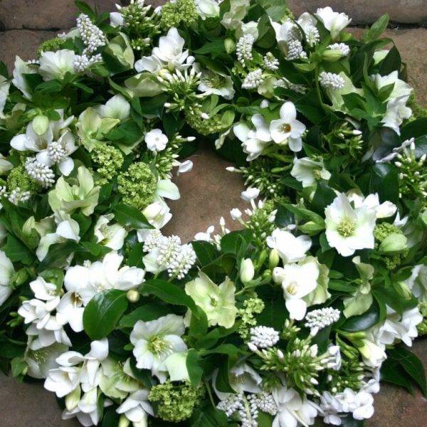 Funeral Flowers Wreath - Kensington Flowers