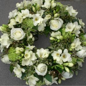 Funeral Flowers Wreath - Kensington Flowers