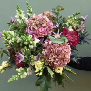 Photo showing a sample of a Florist choice bouquet Kensington Flowers London